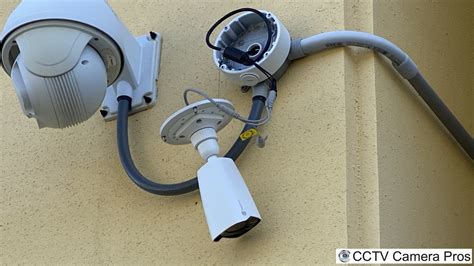 security camera junction box installation